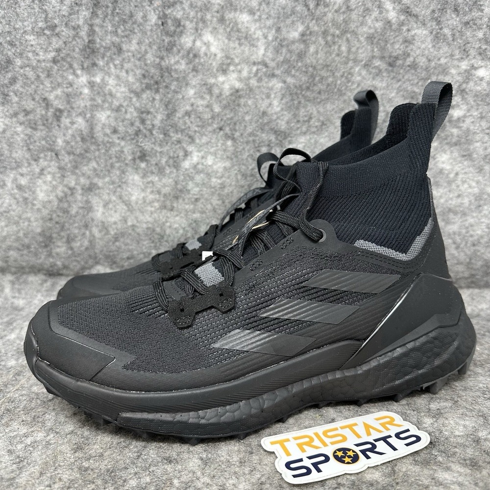 Adidas Terrex Free Hiker 2 Shoes Mens Size 8.5 Black GZ0679 Trail Sneaker Boost